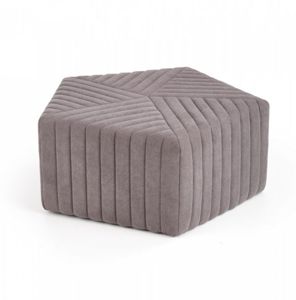 Hexa puff (szürke, bézs)