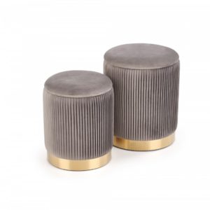 Monty puff (sötétkék, sötétzöld, szürke)