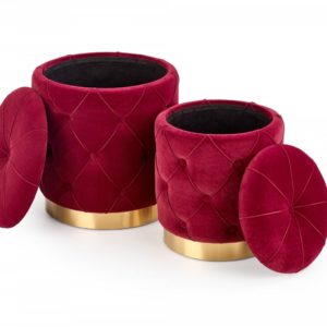 Polly puff (szürke, sötétzöld, sötét piros)