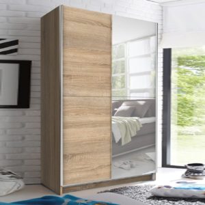 Full gardróbszekrény (sonoma-tükör)