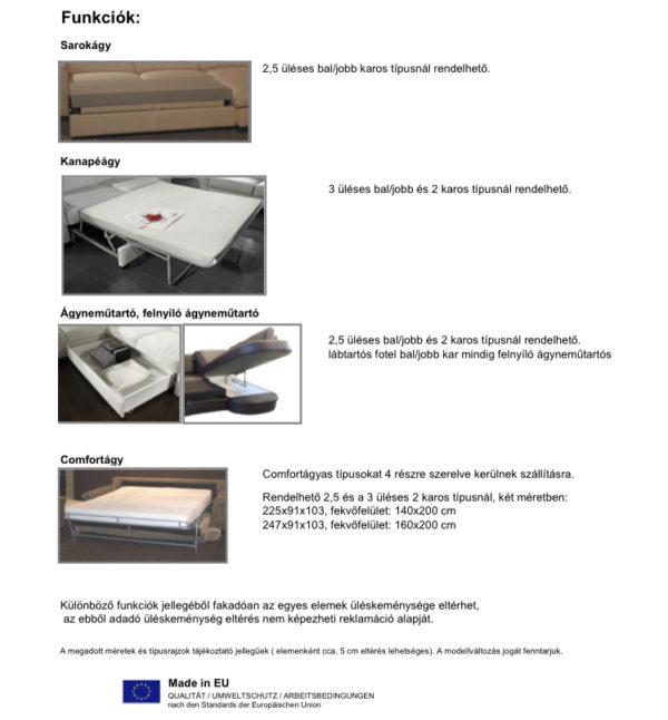 Dream ülőgarnitúra - Image 9